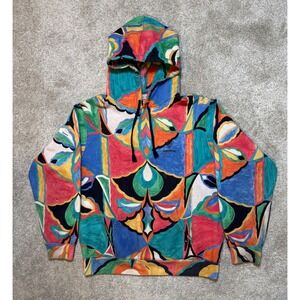 Supreme Emilio Pucci Hooded Sweatshirt Multicolor SS21 Size L
